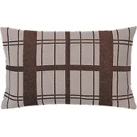 Broste Copenhagen Fodere per cuscini CHEQUER - Marrone - 40x60 cm