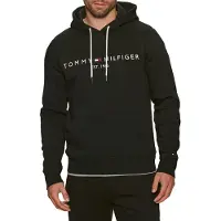 Tommy Hilfiger Felpe con cappuccio TOMMY LOGO HOODY uomini - Nero - EU L