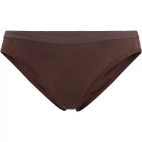 Icebreaker Women's Siren Bikini Mutande merino Donna (XL, marrone)