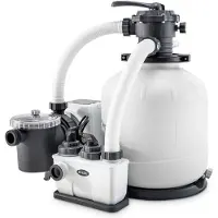 Intex Filtro A Sabbia Per Impianto Di Trattamento Qx2600 Con Clorazione Salina Krystal Clear 11g/h 56800 L