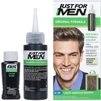 Just for men Shampoo-in Haircolour H30 Castano Medio Chiaro 66 ml — Colorante per capelli