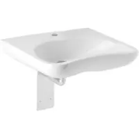Jika Mio - Lavabo Health, 640x550 mm, foro per rubinetto, bianco H8137140001041