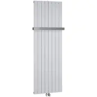 Hak Sapho Colonna - Elemento riscaldante 602x1800 mm, 1205 W, argento metallizzato IR146