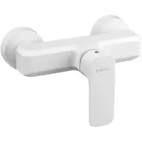 Hak Sapho Spy - Miscelatore per doccia, bianco opaco PY11/14