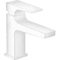 Hansgrohe Metropol mitigeur monocommande pour lavabo 100, poignée, vidage par pression, pour lavabo à main, saillie 127mm, 32500700, 32500700
