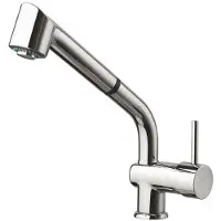 Sapho Rhapsody - Miscelatore per lavello con doccia estraibile, cromo 5550