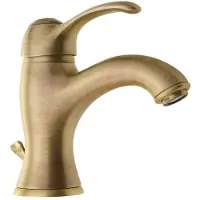 Sapho Kirké - Miscelatore per lavabo con bocca di erogazione, bronzo KI02B
