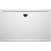 Riho Zürich receveurs de douche rectangulaires, écoulement 90mm, montage au sol, blanc brillant, D001005005, D001005005