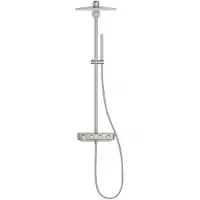 GROHE Euphoria SmartControl System 310 Cube Duo système de douche avec mitigeur thermostatique, montage mural, 26508DC0, 26508DC0