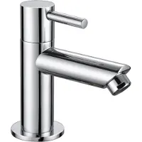 Aloni Rubinetto per lavabo, rubinetto dell'acqua fredda, cromato