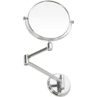Bemeta Specchio cosmetico Omega a doppia faccia, diametro 140 mm, cromato.