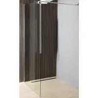 Hak Parete in vetro WALK-IN per montaggio a parete con supporto, 1 pezzo, 700 mm, vetro trasparente