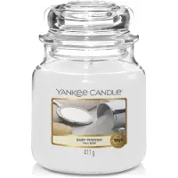 Yankee candle Candela in vetro Baby Powder 411 g