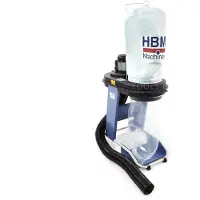 HBM Sistema di aspirazione 550 Watt con tubo e adattatori