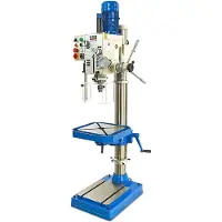 HBM Trapano a Colonna da 40 mm con Trasmissione a Ingranaggi
