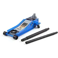 HBM cric idraulico da officina 2 tonnellate, extra basso