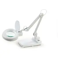 HBM lampada con lente LED regolabile, modello da tavolo