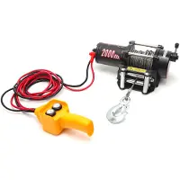 HBM Verricello paraurti, verricello auto 900 kg 12 Volt