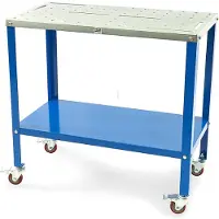 HBM Tavolo di saldatura mobile professionale 91 x 46 cm