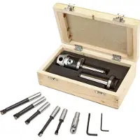 HBM 50 mm MC2 e MC3 Kotterkop con 5 HM scalpelli e Flycutter