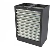 HBM Armadio portautensili professionale 9 cassetti per arredamento da officina