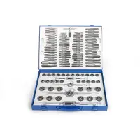 HBM Set di maschi e matrici da 110 pezzi UNC / UNF 10-117-001