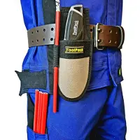 Toolpack TPI; set di matite per falegname , forma ovale, HB in grafite nera, 50 matite in scatola