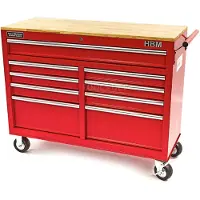 HBM Carrello porta attrezzi 112cm 9 cassetti Carrello per officina Armadio porta attrezzi Attrezzatura per officina