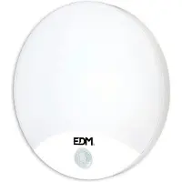 EDM Lampada Da Parete A Led Rotonda 4000k 15w 1250 Lumens