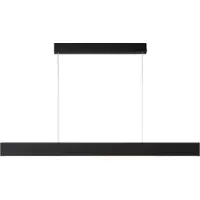 Lucide Lampadario a LED RAYA nero 36 W, bianco caldo, 1150 lm, metallo, dimensioni: 138 x 119 x 4 cm, IP20,
