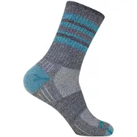 Wrightsock Escape Crew Calze da trekking (34-37, grigio)