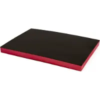 HBM Intarsio in schiuma 585 x 410 x 40 mm per carrello portautensili - ROSSO