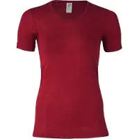 Engel Women's Undershirt S/S Intimo lana merinos Donna (42/44, rosso)