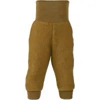 Engel Baby Trousers with Navel Waistband Pantaloni in pile Bambini (62/68, marrone)