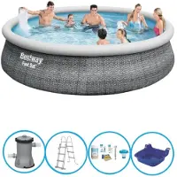 Bestway Set rapido per piscina - 457x107 cm - Con accessori