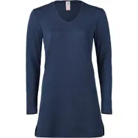 Engel Women's Longshirt Intimo lana merinos Donna (42/44, blu)