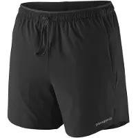 Patagonia Women's Multi Trails Shorts 5,5'' Pantaloncini da running Donna (XL, nero)