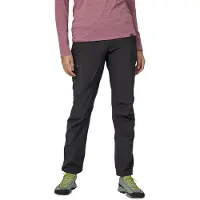 Patagonia Women's Chambeau Rock Pants Pantaloni da trekking Donna (36, grigio/nero)
