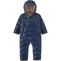 Patagonia - Tuta one piece termica - Infant Hi-Loft Down Sweater Bunting New Navy - Taglia Bambino 18 m - Blu navy