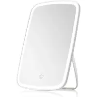 Uniq Specchio da trucco con luce LED regolabile - bianco