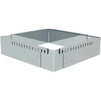 De Buyer Stampo Patisserie Frame Steel Adjustable Max Rectangular 56-84 Cm