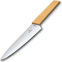 Victorinox Swiss Modern 6.9016.198B coltello trinciante 19cm, giallo