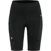 Fjällräven Women's Abisko Short Tights Leggings Donna (L, nero)