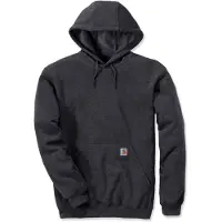 Carhartt Hooded Sweatshirt Felpa con cappuccio Uomo (M, grigio/nero)