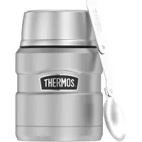 Thermos - Termos in acciaio inox King Porte-Aliments 1,2L Inox Mat - King Porte-Aliments 1,2L Inox Mat - Grigio