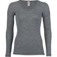 Engel Women's Shirt L/S Intimo Donna (38/40, grigio)