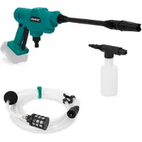 Vonroc Idropulitrice a batteria 20V - 24 bar| Accessori inclusi - Batteria e caricatore rapido esclusi