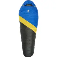 Sierra Designs Nitro 35 / 800 DriDown Sacco a pelo in piuma (Regular, blu)