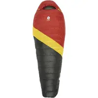 Sierra Designs Nitro 20 / 800 DriDown Sacco a pelo in piuma (Long, rosso)
