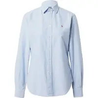 Ralph Lauren per donna. 211891377001 Camicia Oxford blu (38), Casual, Cotone, Classico, Manica lunga